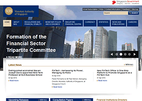 新加坡金融管理局官網
