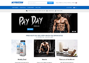 Myprotein官網