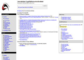 澳大利亚法律信息研究院官网