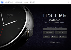 Moto 360官网