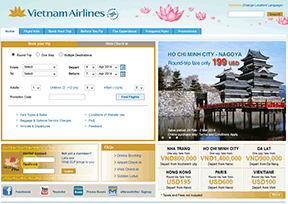 越南航空公司官网