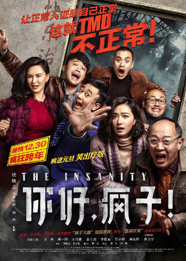 2016年国产7.1分喜剧片《你好疯子》HD高清国语中英双字