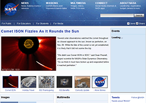 美国航空航天局官网——NASA官网