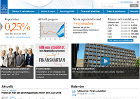 瑞典中央银行官网