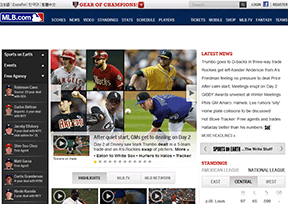 MLB官网_美国职业棒球大联盟