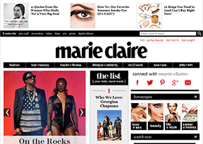 《Marie Claire》官网