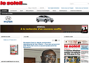 塞内加尔《太阳报》（Le Soleil）官网