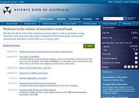 澳大利亚储备银行官网