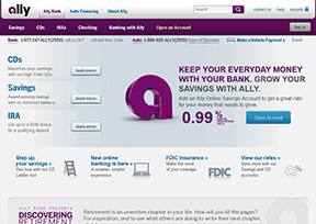 Ally金融公司官网