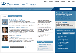 哥伦比亚法学院官网