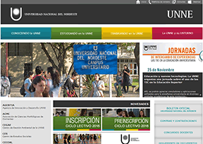 阿根廷国立东北大学官网