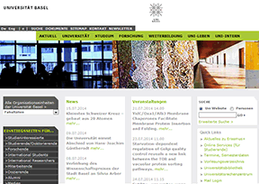 巴塞尔大学官网