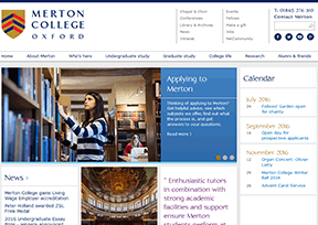 牛津大学墨顿学院官网