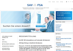 瑞士律师协会官网