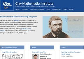 克雷数学研究所官网