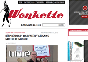 Wonkette官网