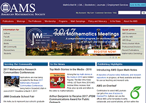 美国数学学会_AMS官网