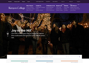 凯尼恩学院官网