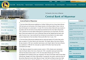 缅甸中央银行官网
