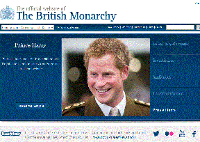 英国王室官网