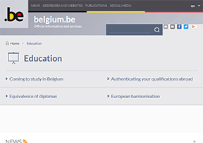 比利时教育部门官网