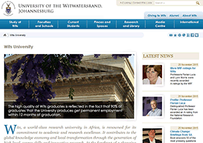 南非金山大学官网