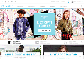 Primark官网
