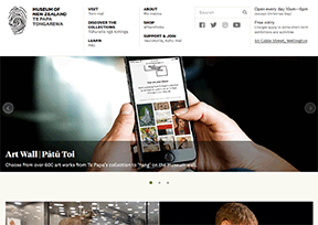新西兰国立博物馆官网
