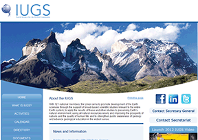 国际地质科学联合会官网