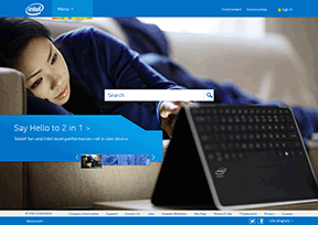 Intel官网