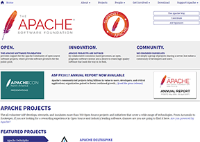 Apache软件基金会官网