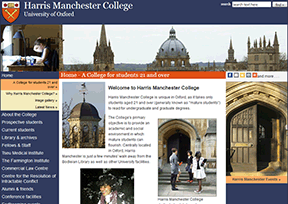 牛津大学哈里斯·曼彻斯特学院官网