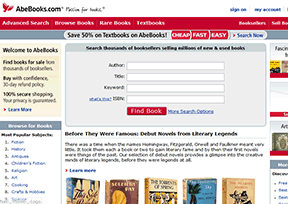 AbeBooks官网