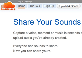 Sound Cloud官网