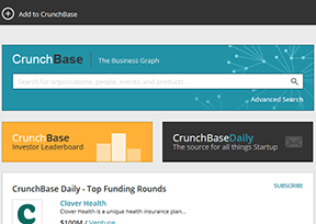CrunchBase官网