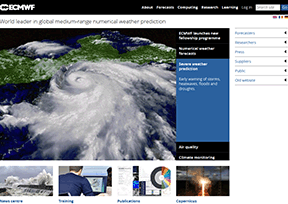 欧洲中期天气预报中心官网