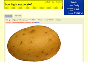 我的土豆有多大？官网