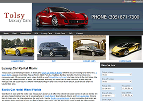 Tolsy Luxury租车官网