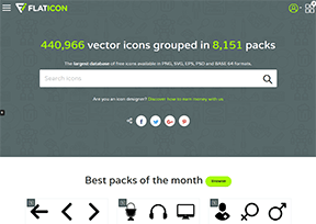 Flaticon免费图标官网