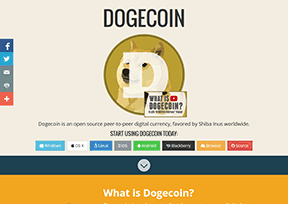 Dogecoin官网