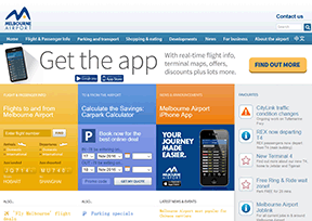 墨尔本国际机场官网