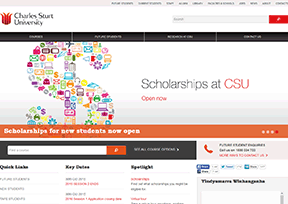 查尔斯史都华大学官网
