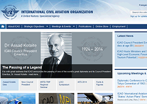 国际民航组织（ICAO）官网