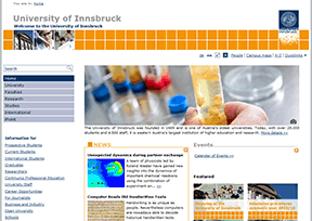 因斯布鲁克大学官网