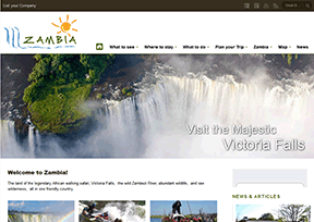 赞比亚旅游局官网