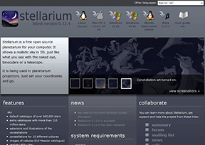 Stellarium官网