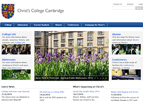 剑桥大学基督学院官网