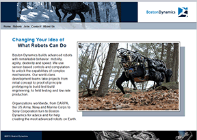 Boston Dynamics官网