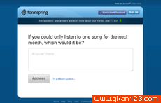 Formspring官网